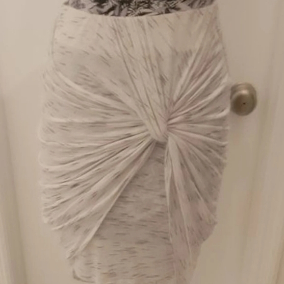 Knotted/rouched low back/high low skirt M - Picture 1 of 10